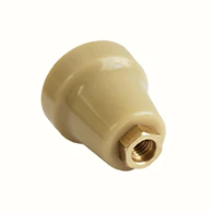 (New) 356 Pre-A/A Ivory Hand Throttle Switch Knob - 1950-59