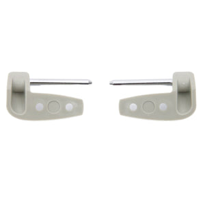 (New) 911/912 Pair of Early Sunvisor Pivots w/ 6mm Pin - 1965-66
