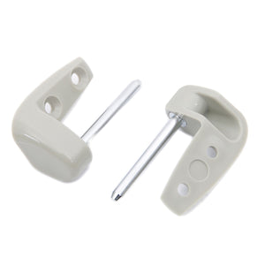 (New) 911/912 Pair of Early Sunvisor Pivots w/ 6mm Pin - 1965-66