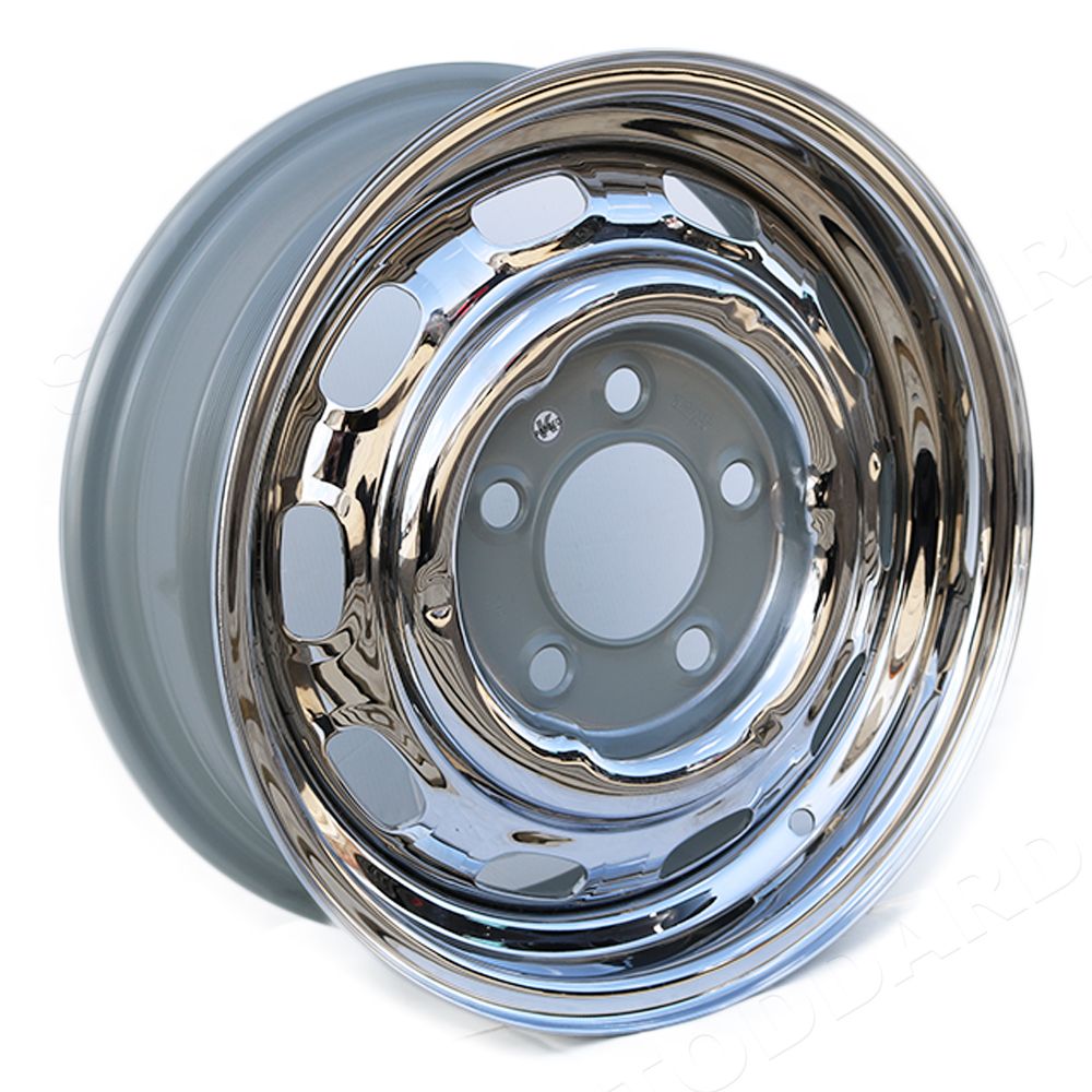 (New) 356C/911/912 5.5j x 15 Disc Brake Chrome Wheel - 1964-73