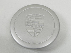 (Scuffed) 911/912/914 3-Prong Silver Center Cap - Fuchs Wheel - 1967-77