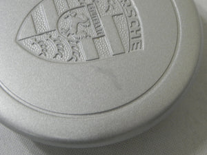 (Scuffed) 911/912/914 3-Prong Silver Center Cap - Fuchs Wheel - 1967-77