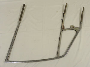 (Used) 911/912 Coupe SWB Passenger's Brass Window Support Frame - 1966-67