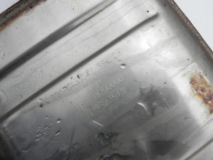 (Used) 911/991 Carrera Center Exhaust Muffler - 2012-16
