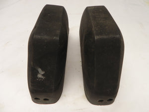 (Used) 73-911 USA Rear Rubber Bumper Guard Pair