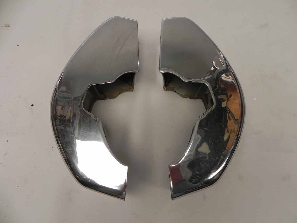 (Used) 911S Pair of Front Left & Right Chrome Bumper Guards - 1965-73