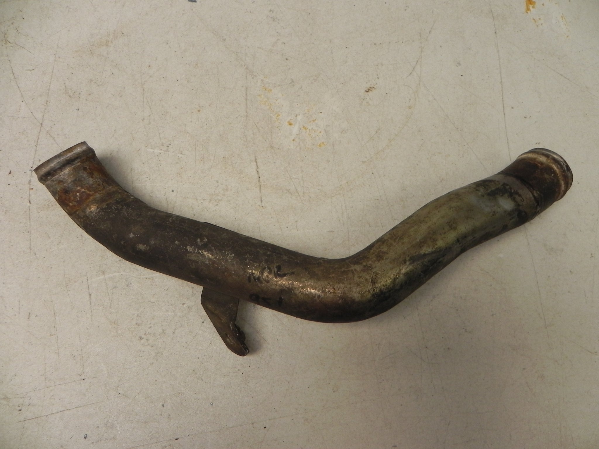 (Used) 944 Turbo Coolant pipe to Radiator - 1986-89