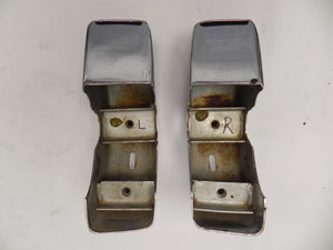 (Used) 911S Pair of Front Left & Right Chrome Bumper Guards - 1965-73