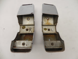 (Used) 911S Pair of Front Left & Right Chrome Bumper Guards - 1965-73