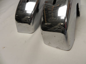 (Used) 911S Pair of Front Left & Right Chrome Bumper Guards - 1965-73