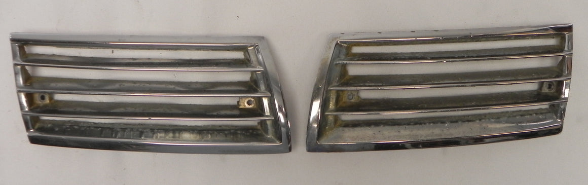 (Used) 911/912 SWB Chrome Horn Grille Pair - 1965-68