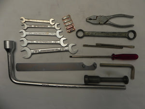 (Original) 911 Tool Kit Black Basket Weave with Tie String - 1973-74