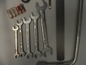 (Original) 911 Tool Kit Black Basket Weave with Tie String - 1973-74