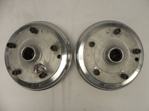 (Original) 356 Pre-A Pair of Front Drum Brake Assembly - 1953-55