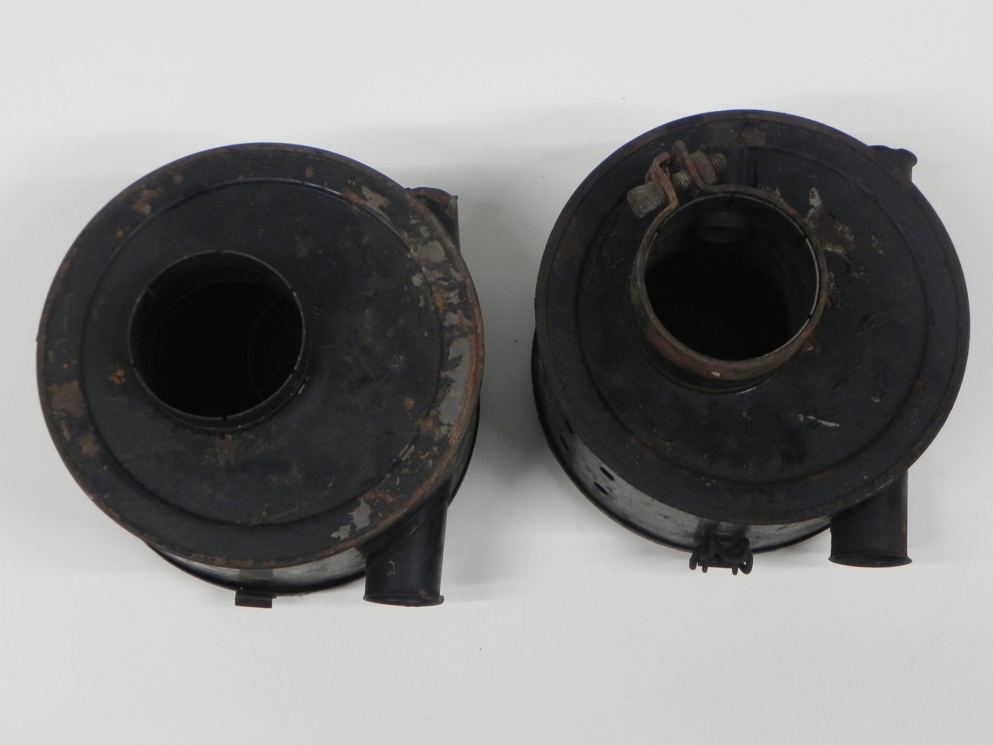 (Used) 356 Pair of Knecht Air Filter Canisters Short & Tall - 1960-65