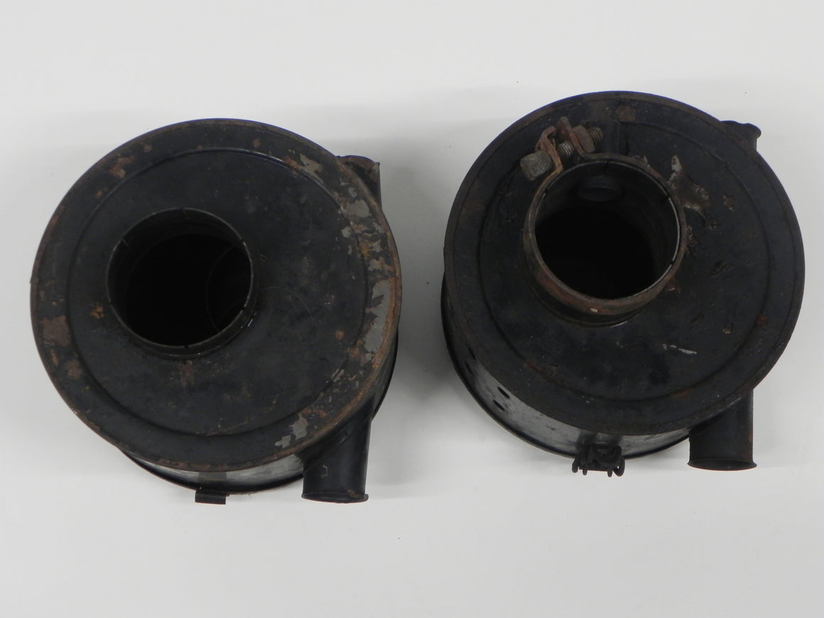 (Used) 356 Pair of Knecht Air Filter Canisters Short & Tall - 1960-65