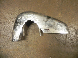 (Used) 356 B/C Left Rear Bumper Guard without Guard Top - 1959-65