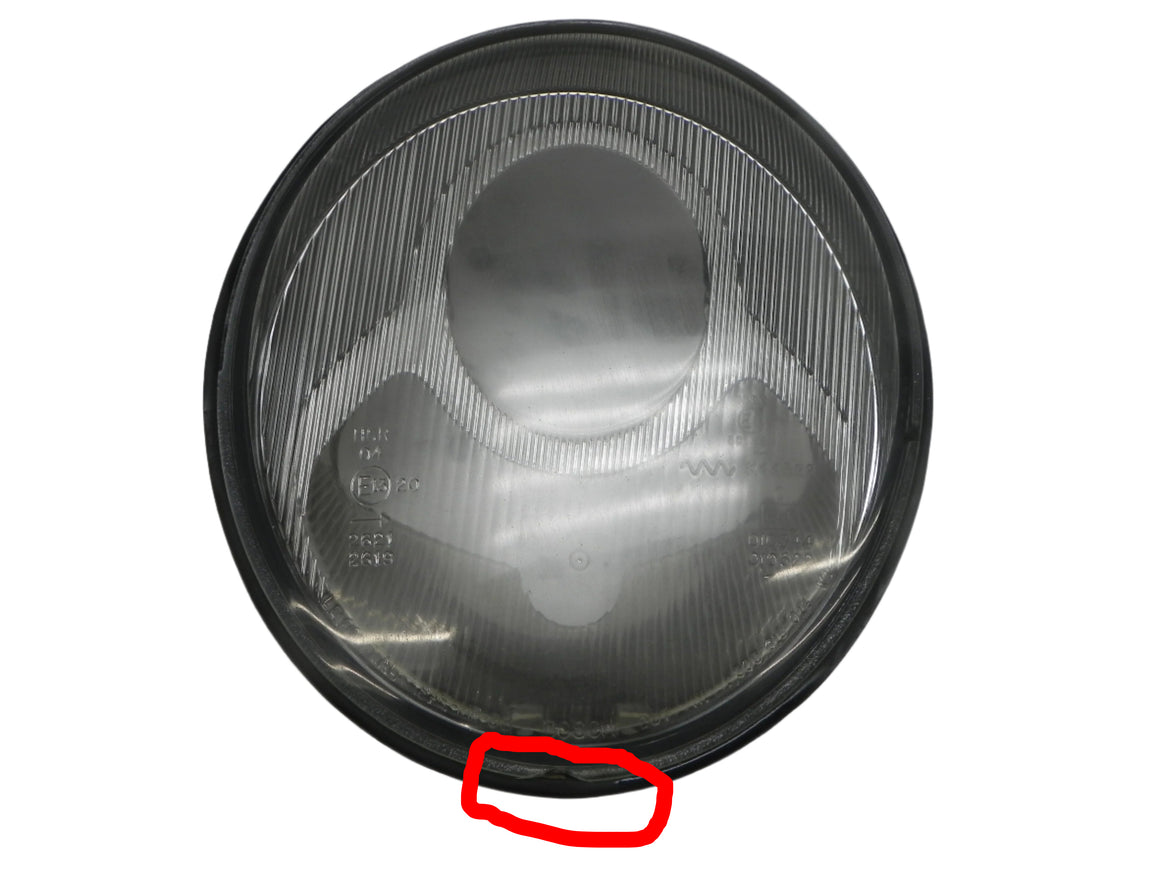 (Used) 993 Drivers Headlight Bucket Assembly with Lens - 1994-98