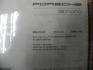 (Used) 83 944 Owners and Maintenance
