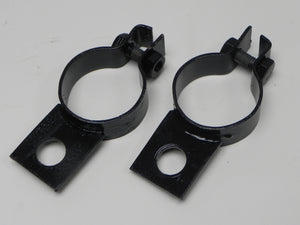 (Used) Pair 356 Rear Brake Line Clamp at Fitting - 1950-65
