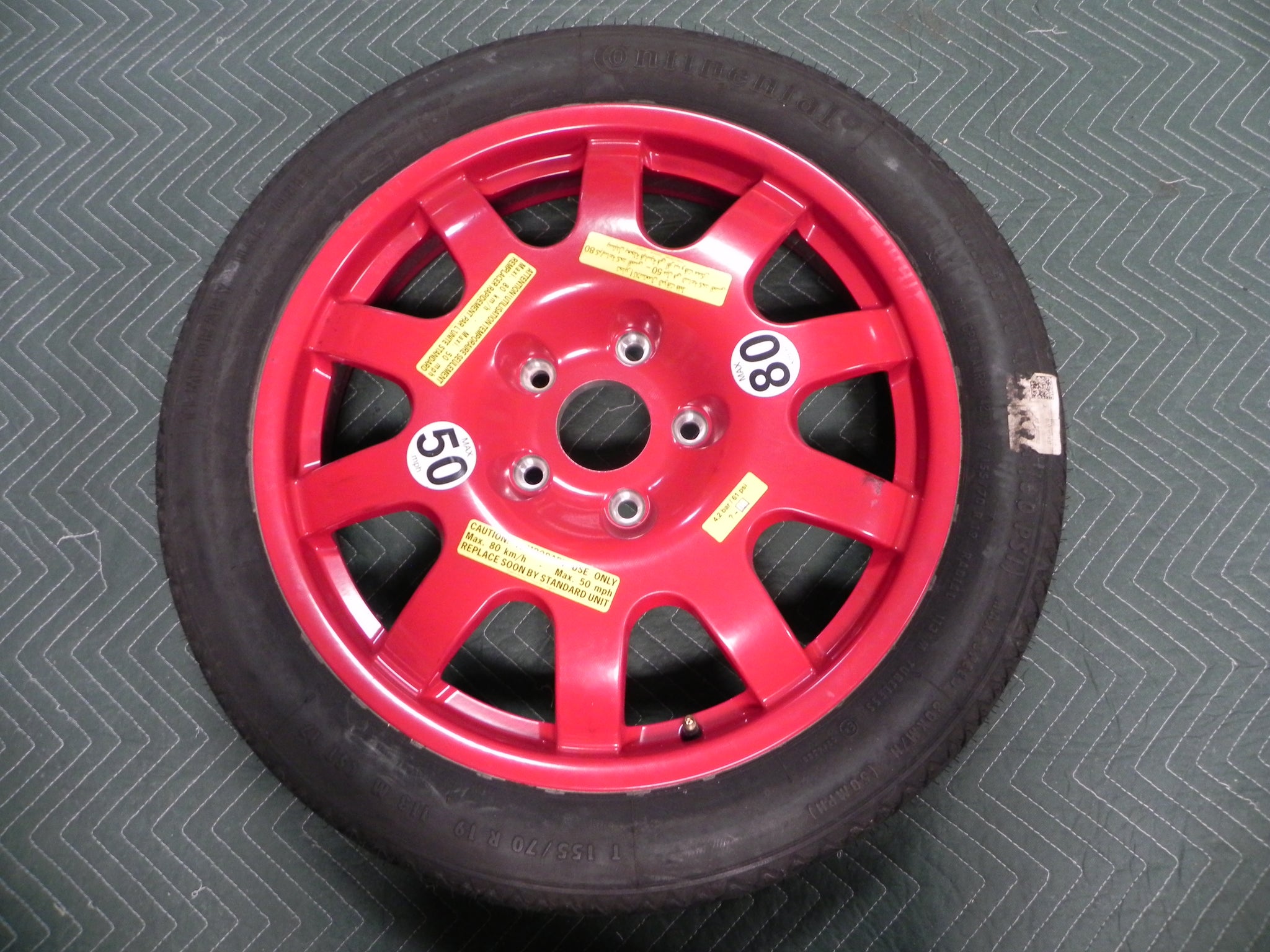 (Used) New Condition Panamera Spare Tire - 20010-16