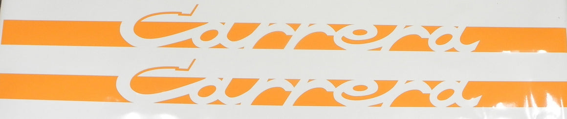 (New) 911 Orange Carrera Side Decal - 1969-89