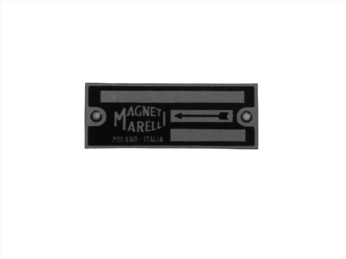 (New) Marelli Twin Plug Distributor ID Plate