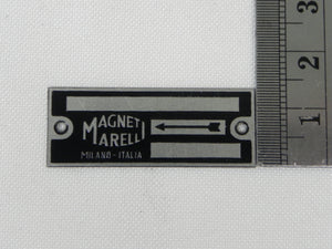 (New) Marelli Twin Plug Distributor ID Plate