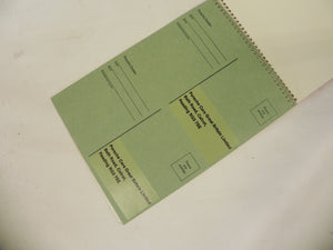 (Original) 911/924/928/944 Guarantee and Maintenance Manual - 1986