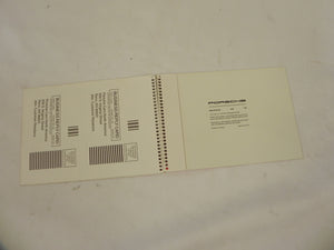 (Original) 911/924/928/944 Warranty and Maintenance Manual - 1986