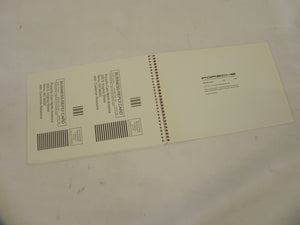 (Original) 911/924/928/944 Warranty and Maintenance Manual - 1987