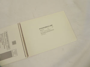 (Original) 911/924/928/944 Warranty and Maintenance Manual - 1987