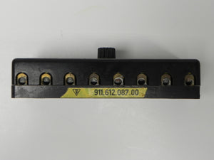 (Used) 911, 8 Pole Fuse Box with Lid - 1969-73