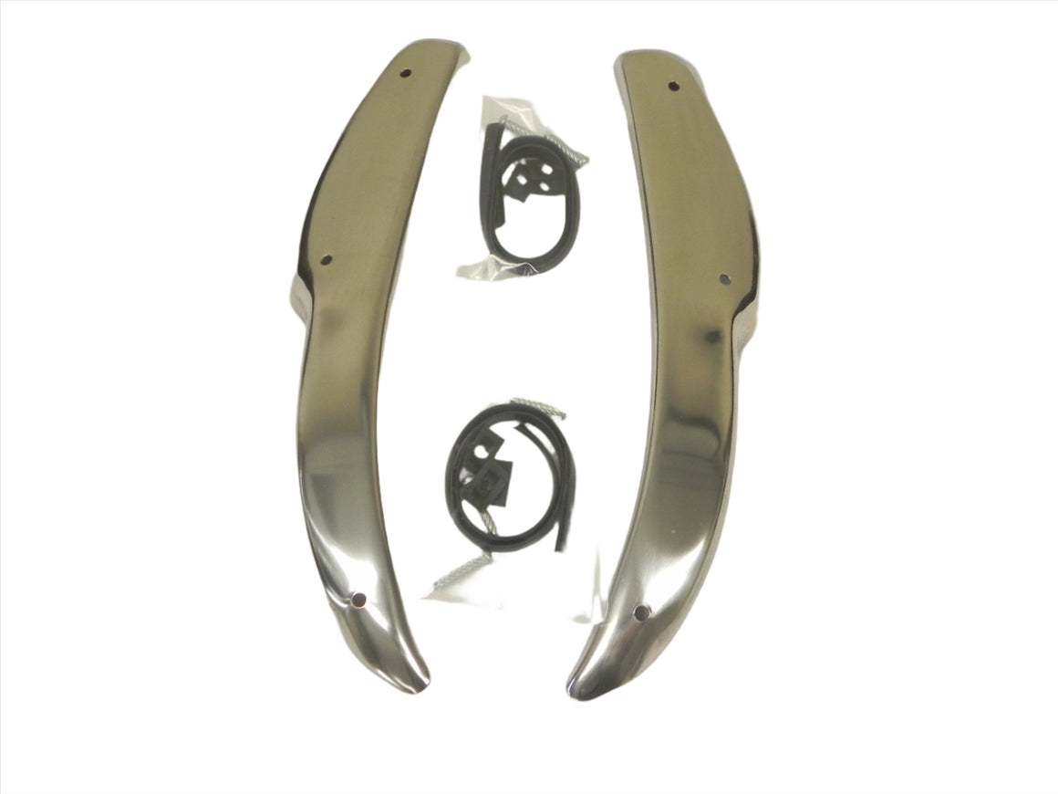 (New) 911/912 Rear Bumper End Cap Set - 1965-68