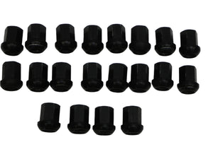 (Used) 911/914/924/928/944 Set of Black Alloy Lug Nut - 1968-98