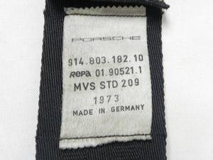 (NOS) 914 Right 3 Point Retractable Seat Belt