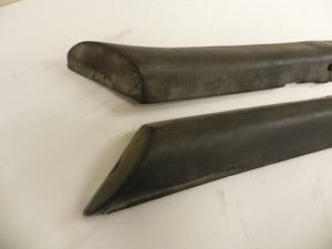 (Used) 911/912 Pair of Original Left & Right Side Black Door Top Rails - 1965-67