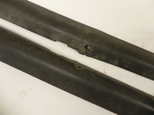 (Used) 911/912 Pair of Original Left & Right Side Black Door Top Rails - 1965-67