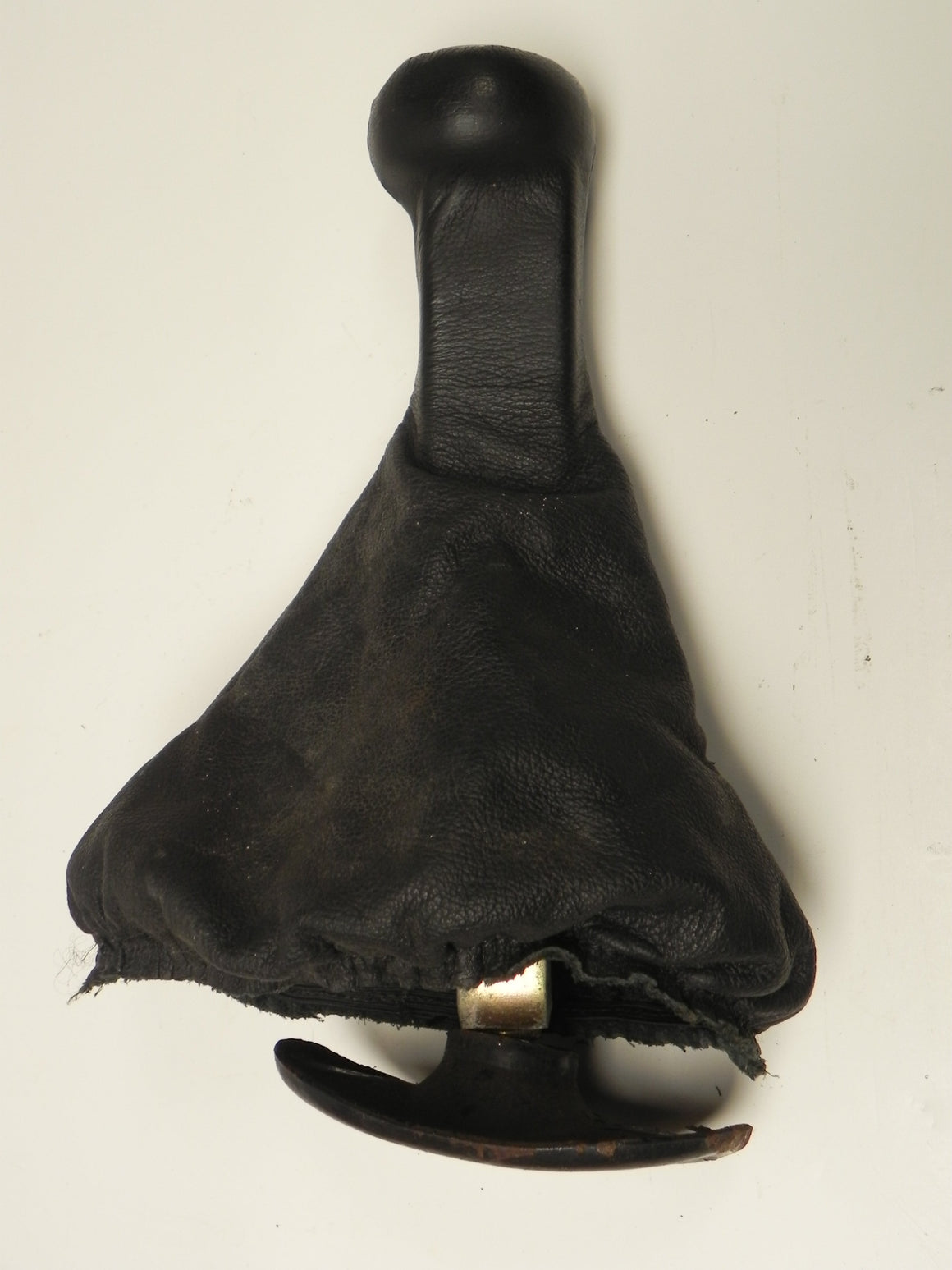 (Used) 944 Turbo Black Leather Shift Lever - 1986-91