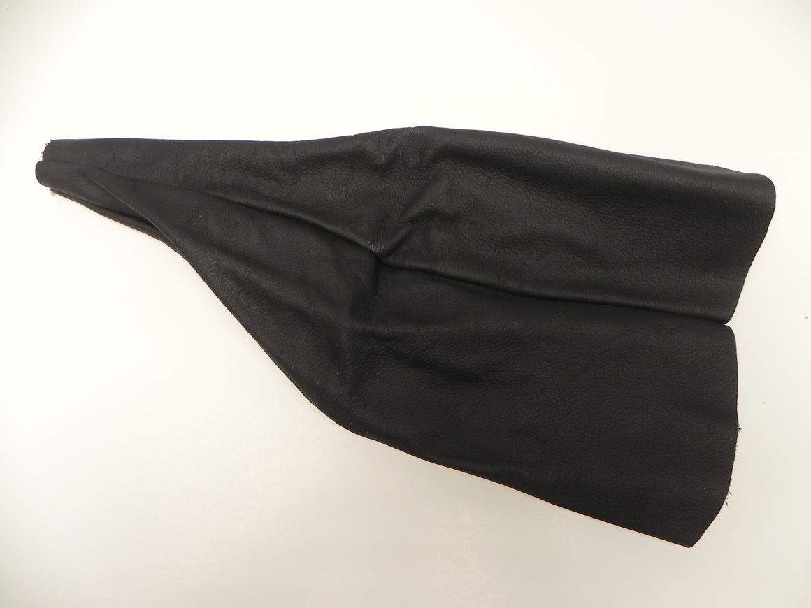 (New) 911 Black Leather Shift Boot Cover - 1965-89