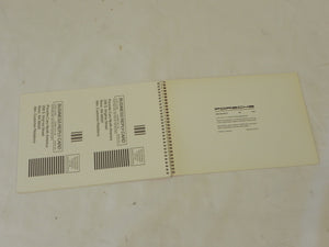 (NOS) 924S Warranty Manual - 1987