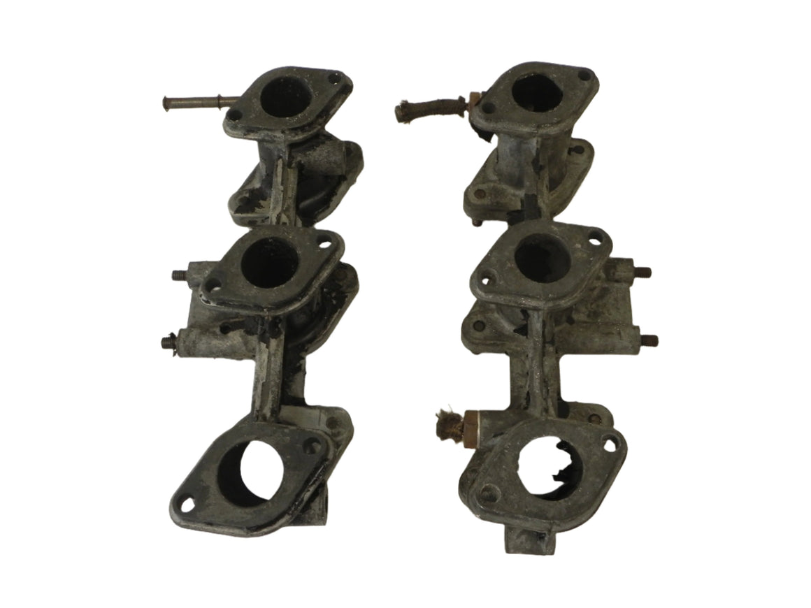 (Used) 911/914-6 Pair of Weber Carburetor Intake Manifolds - 1965-72