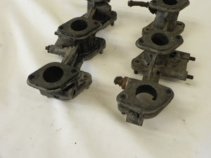 (Used) 911/914-6 Pair of Weber Carburetor Intake Manifolds - 1965-72
