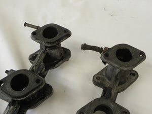 (Used) 911/914-6 Pair of Weber Carburetor Intake Manifolds - 1965-72