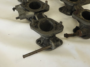 (Used) 911/914-6 Pair of Weber Carburetor Intake Manifolds - 1965-72