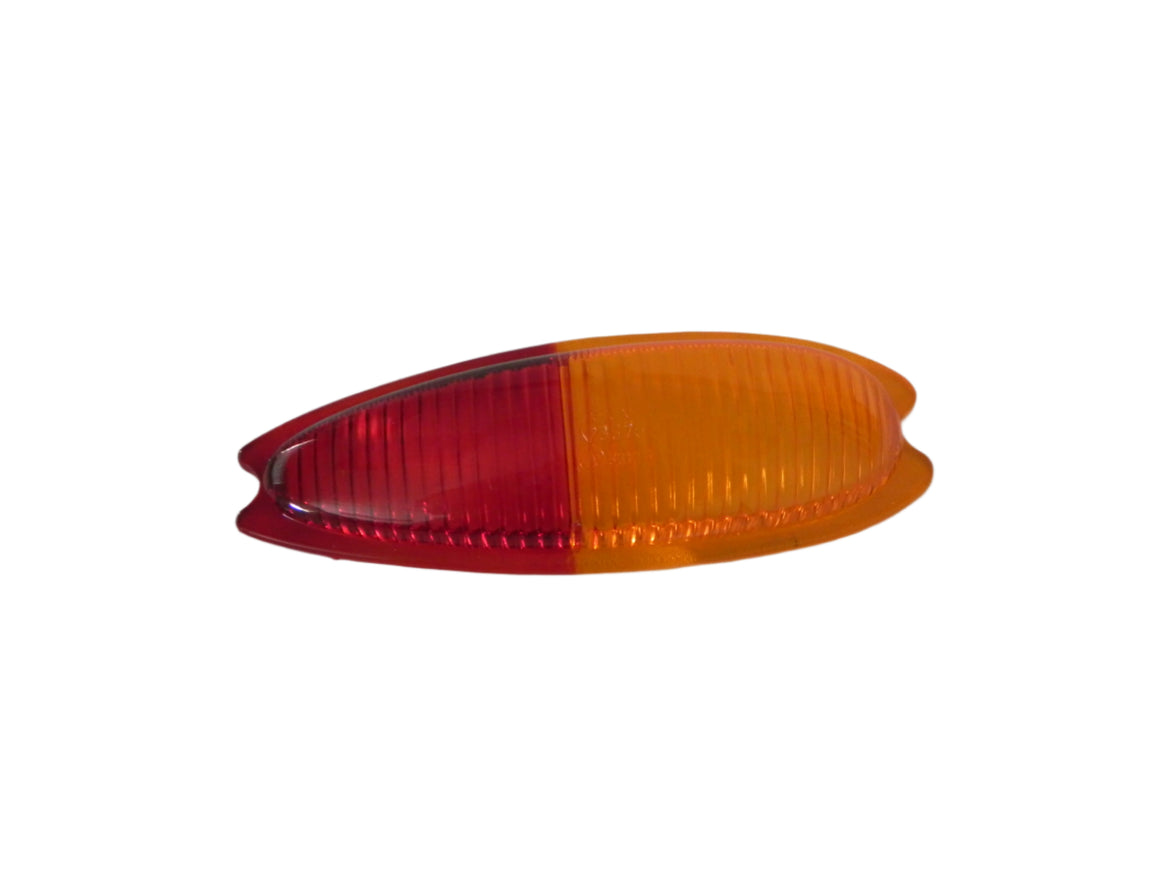 (NOS) 356A/B/C EURO SWF Right Rear Teardrop Taillight Lens - 1955-65