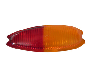 (NOS) 356A/B/C EURO SWF Right Rear Teardrop Taillight Lens - 1955-65