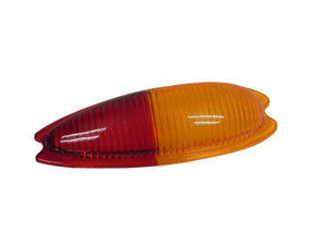 (NOS) 356A/B/C EURO SWF Right Rear Teardrop Taillight Lens - 1955-65