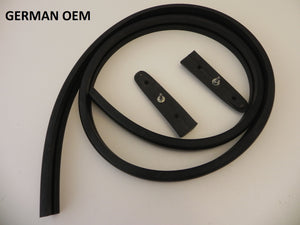 (New) 911 S Front Bumper Molding Rubber Insert - 1969-73