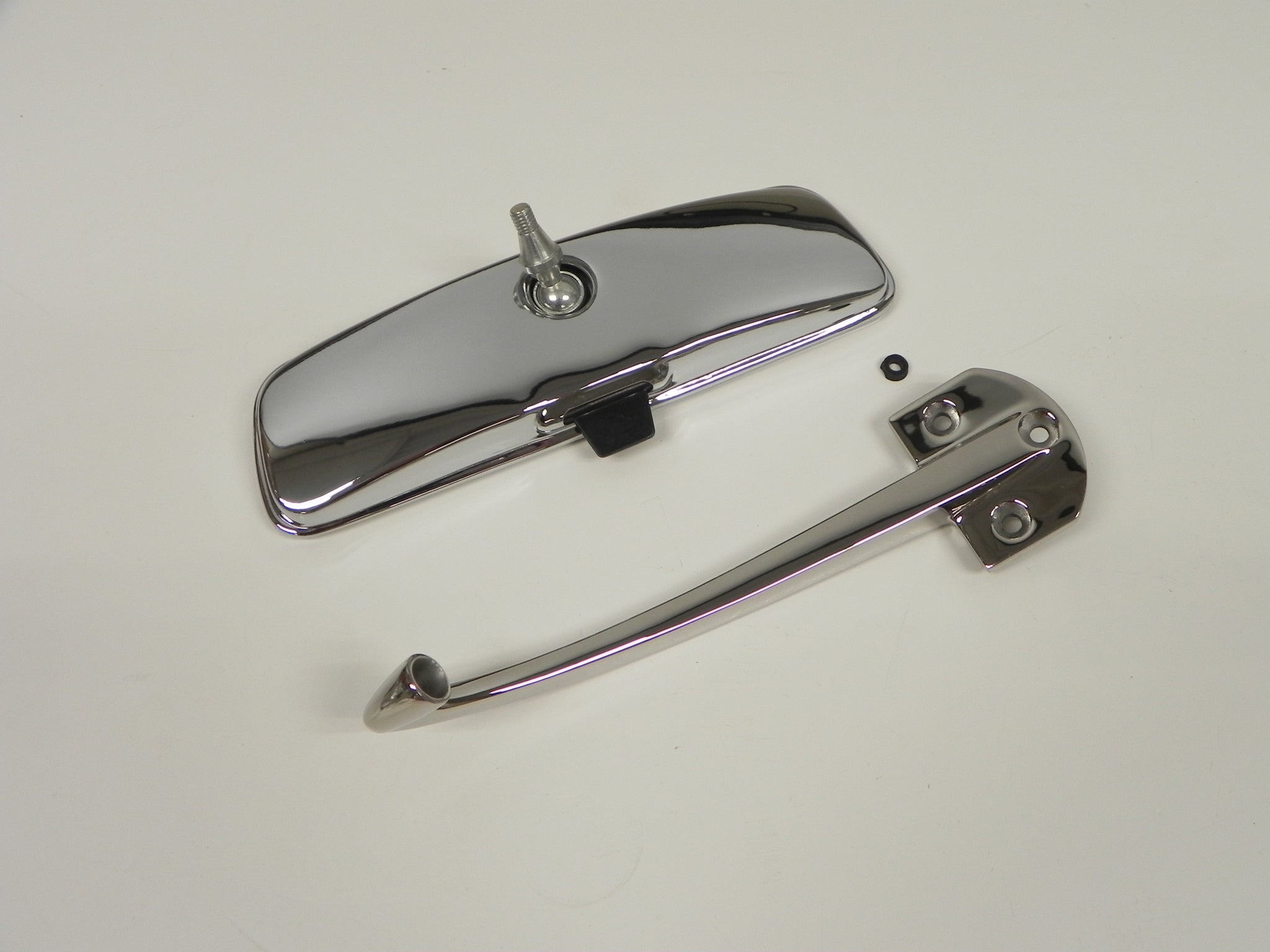 (New) 911/912 Chrome Interior Rear View Mirror - 1965-67